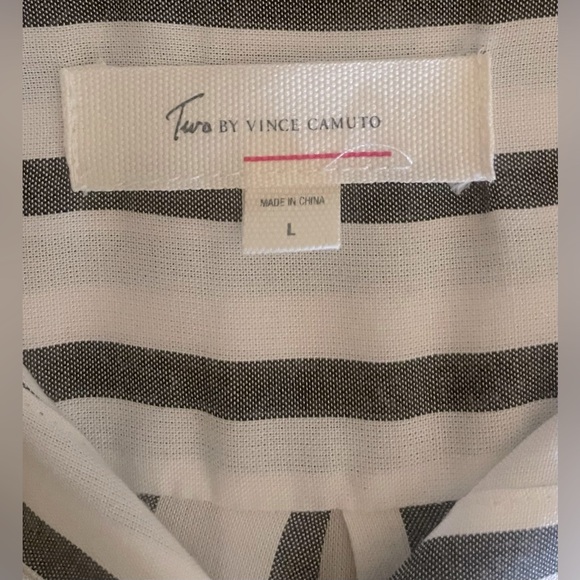 Two by Vince Conturo, Large, Gray/White Striped - Picture 4 of 5